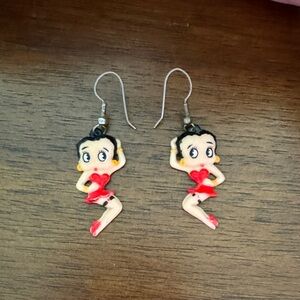 Betty Boop Dangle Earrings